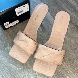 Fashion Nova Cherish Me heeled sandals
